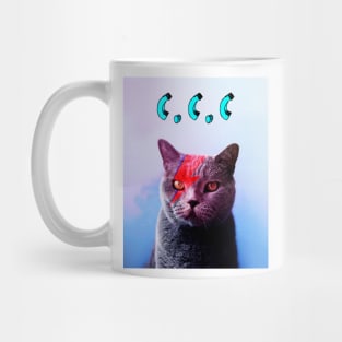 cat bowie cat cat club Mug